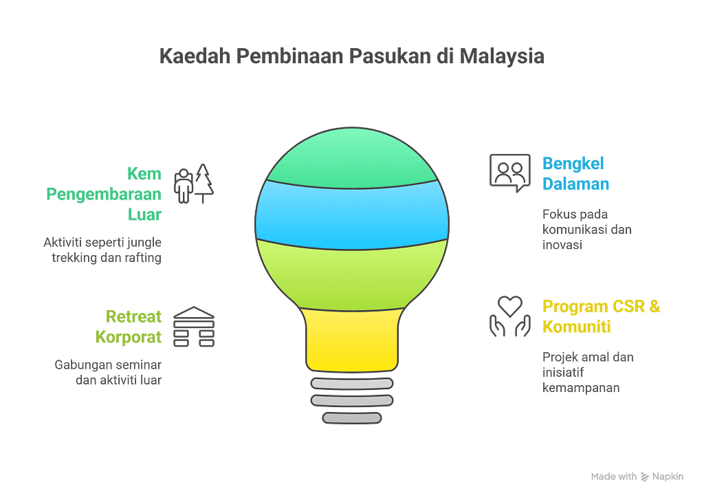  team building penting untuk produktiviti 